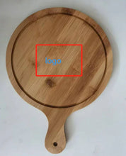 Charger l'image dans la galerie, Planche à pizza ou apéritif avec logo I Bambooju