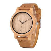 Charger l'image dans la galerie, Montre en Bambou l Quartz Suisse
