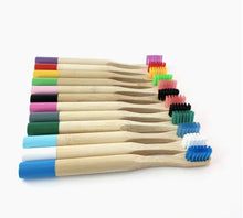 Charger l'image dans la galerie, Kit 10 coloris Brosses à Dents Enfant I Bambou