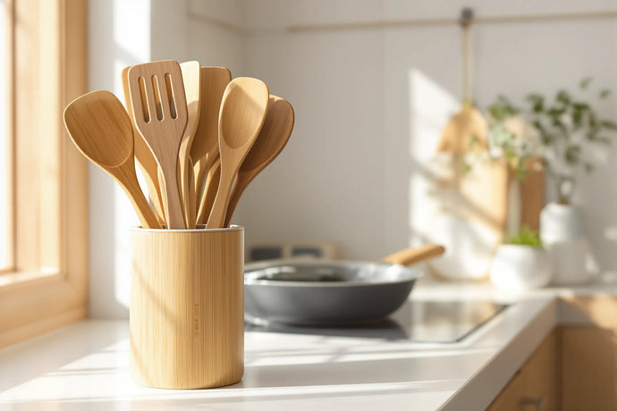 Ustensiles de cuisine en bambou écologique : guide complet et comparatif