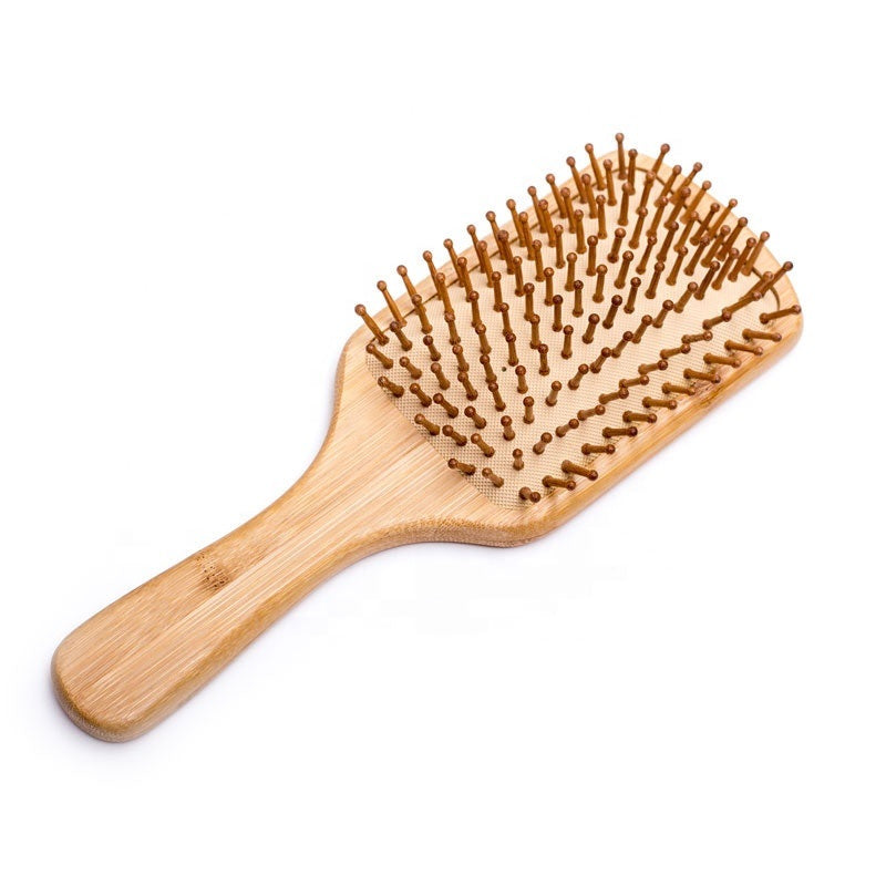 Rectangular Hairbrush I Bamboo