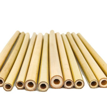 Load image into Gallery viewer, 6 Bamboo Straws l Small size
