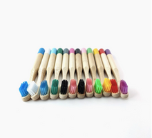Charger l&#39;image dans la galerie, Kit 10 coloris Brosses à Dents Enfant I Bambou
