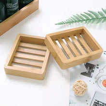 Load image into Gallery viewer, Bamboo Soap dish l Eco-friendly
